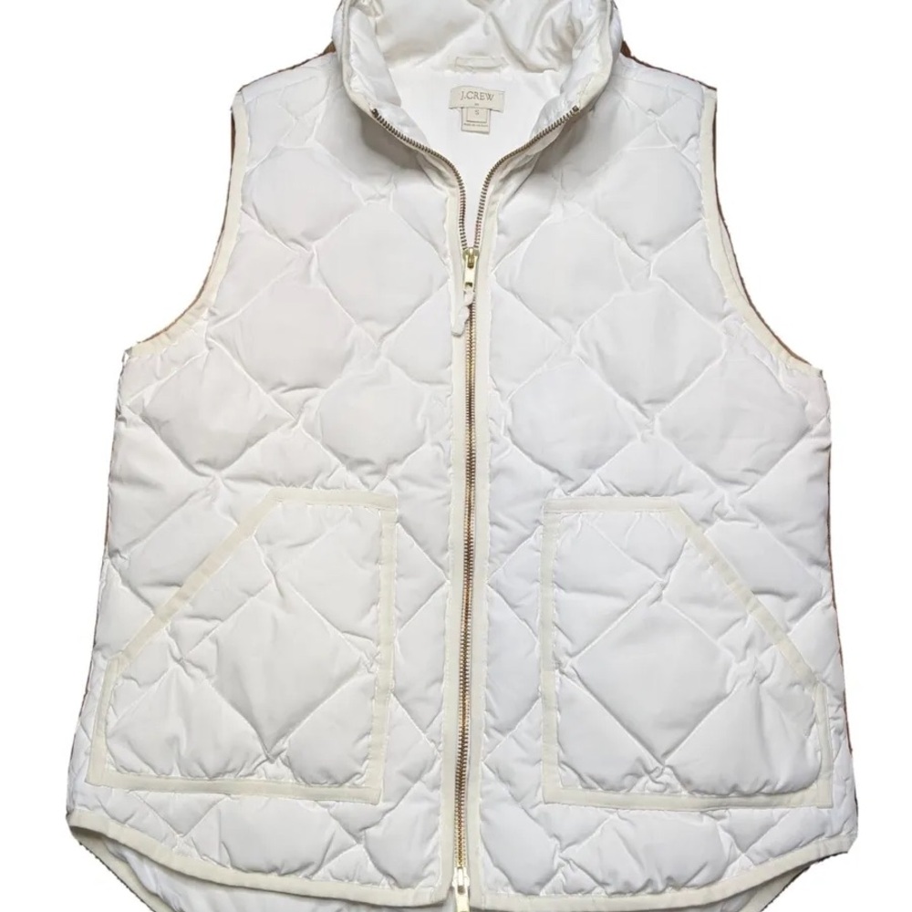 J Crew White Vest